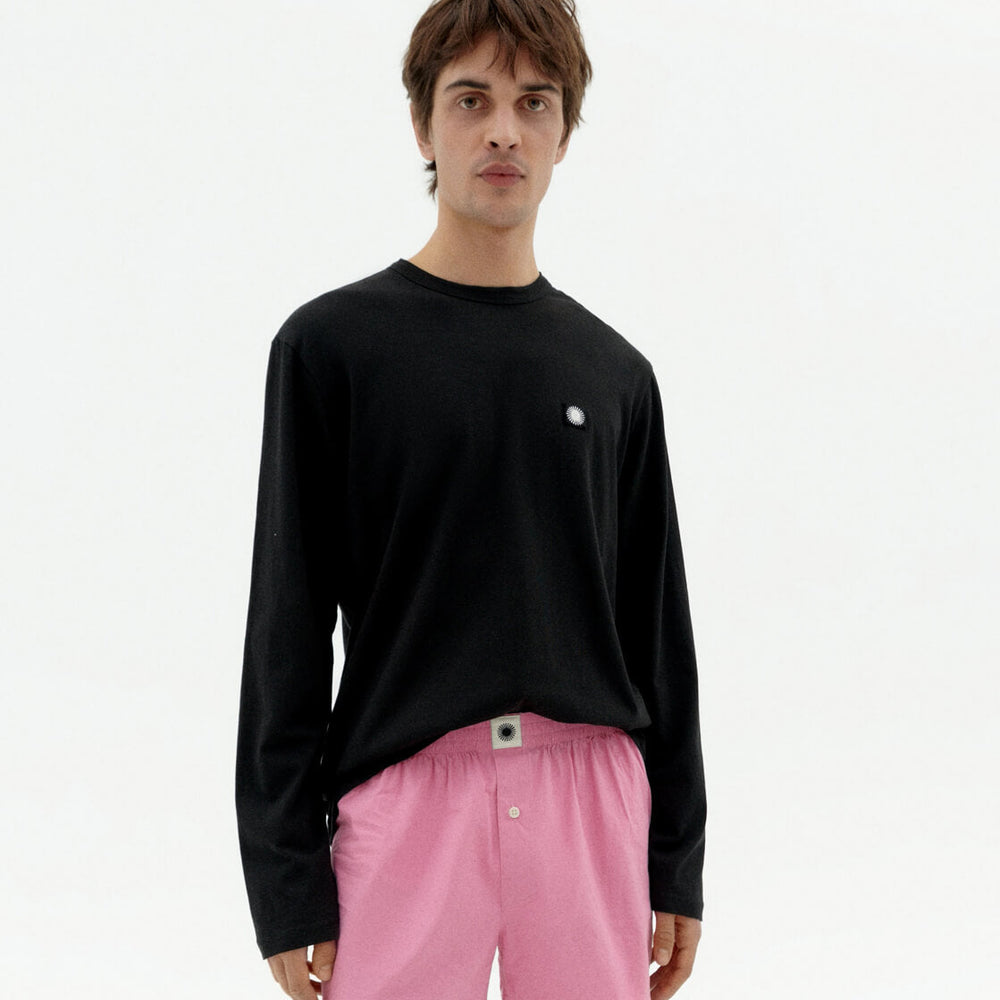 
                      
                        Thinking Mu Longsleeve Emilio black retro sol
                      
                    