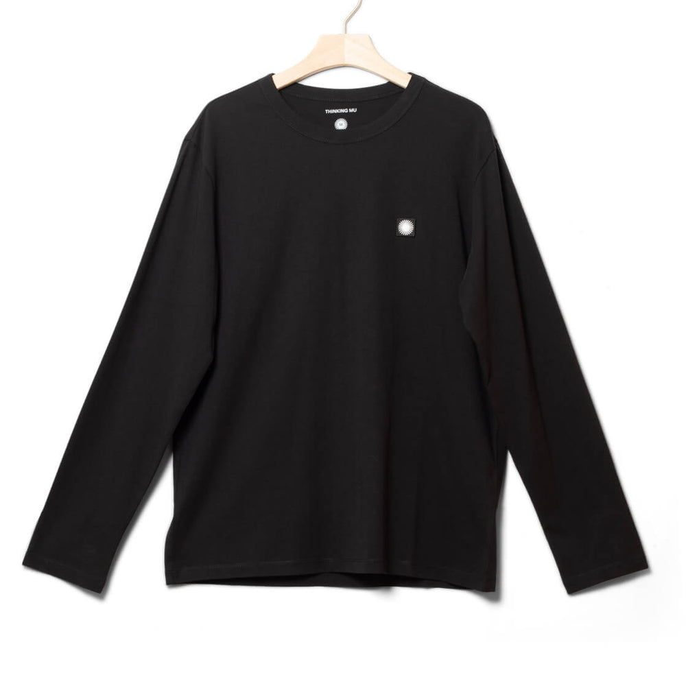 Thinking Mu Longsleeve Emilio black retro sol
