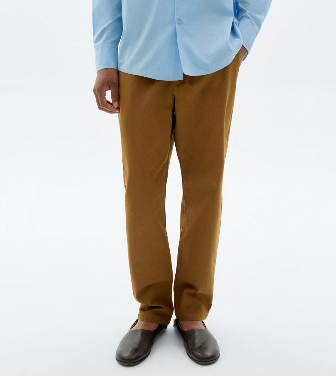 Thinking Mu Pants Travel Light brown light oak