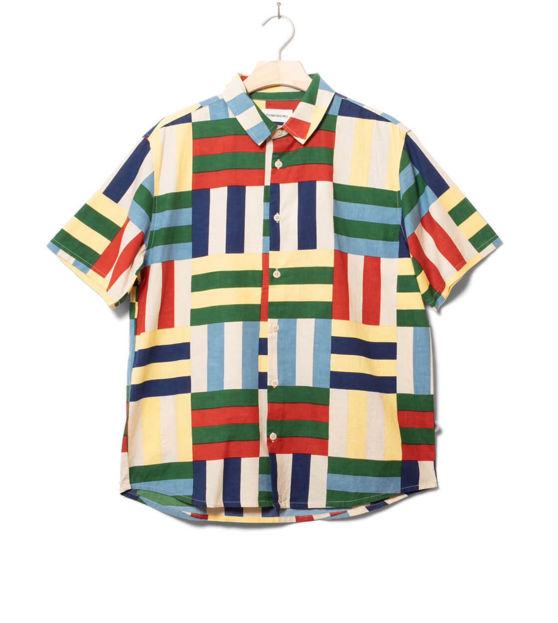 Thinking Mu Shirt SS Tom multi field
