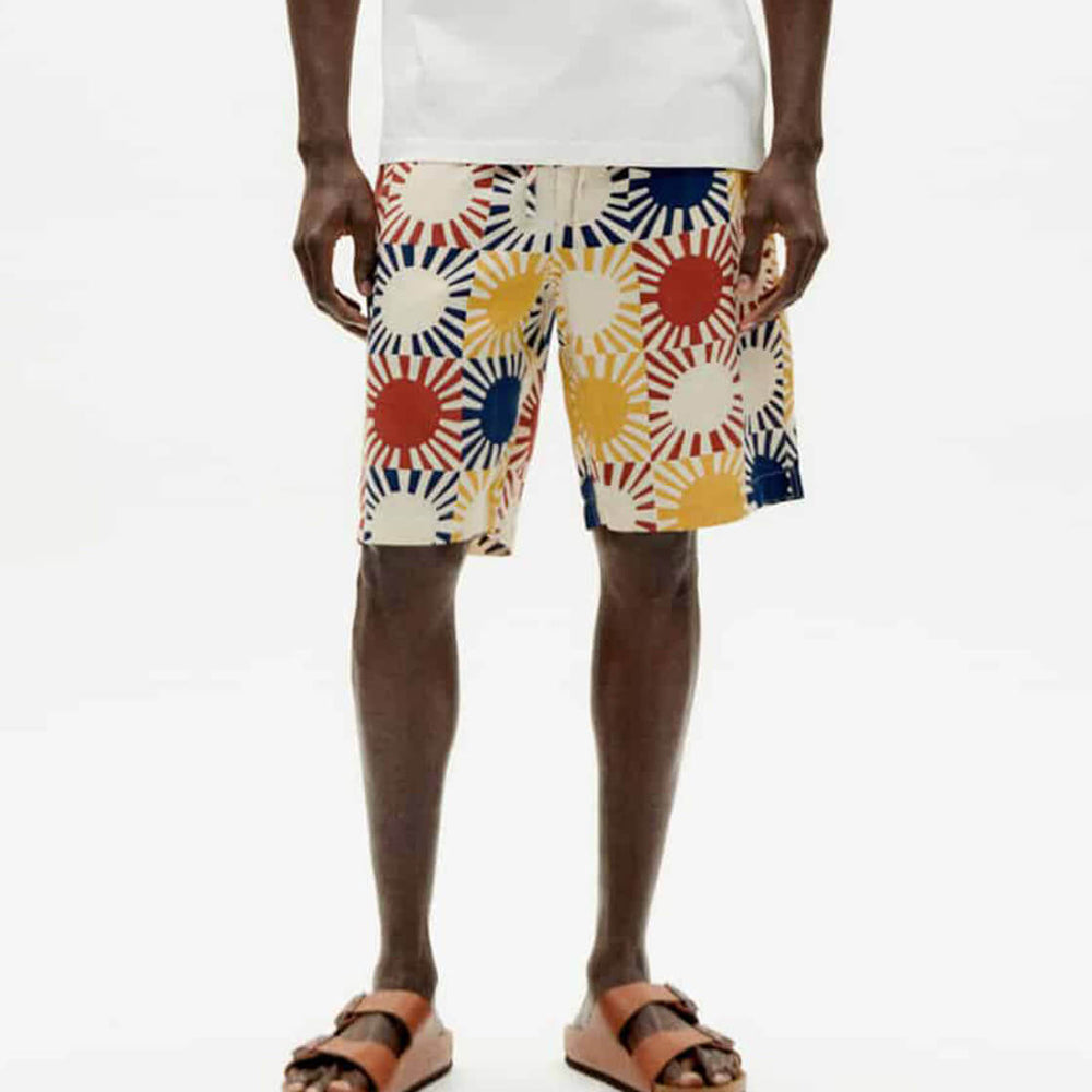 Thinking Mu Shorts Pande multi sol grid earth