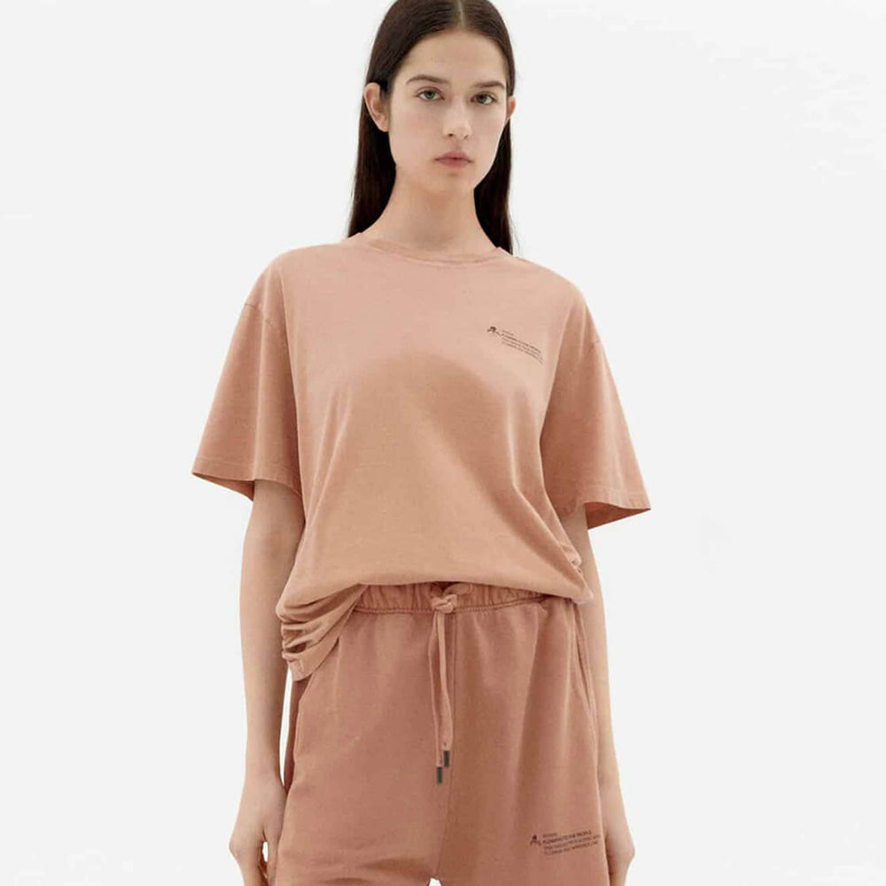 Thinking Mu T-Shirt FTP orange achiote