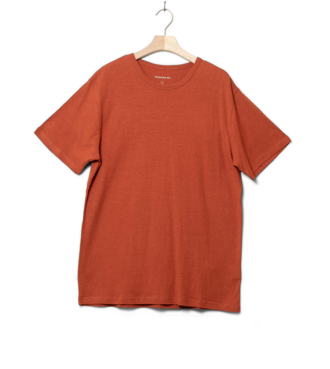 Thinking Mu T-Shirt Hemp red clay