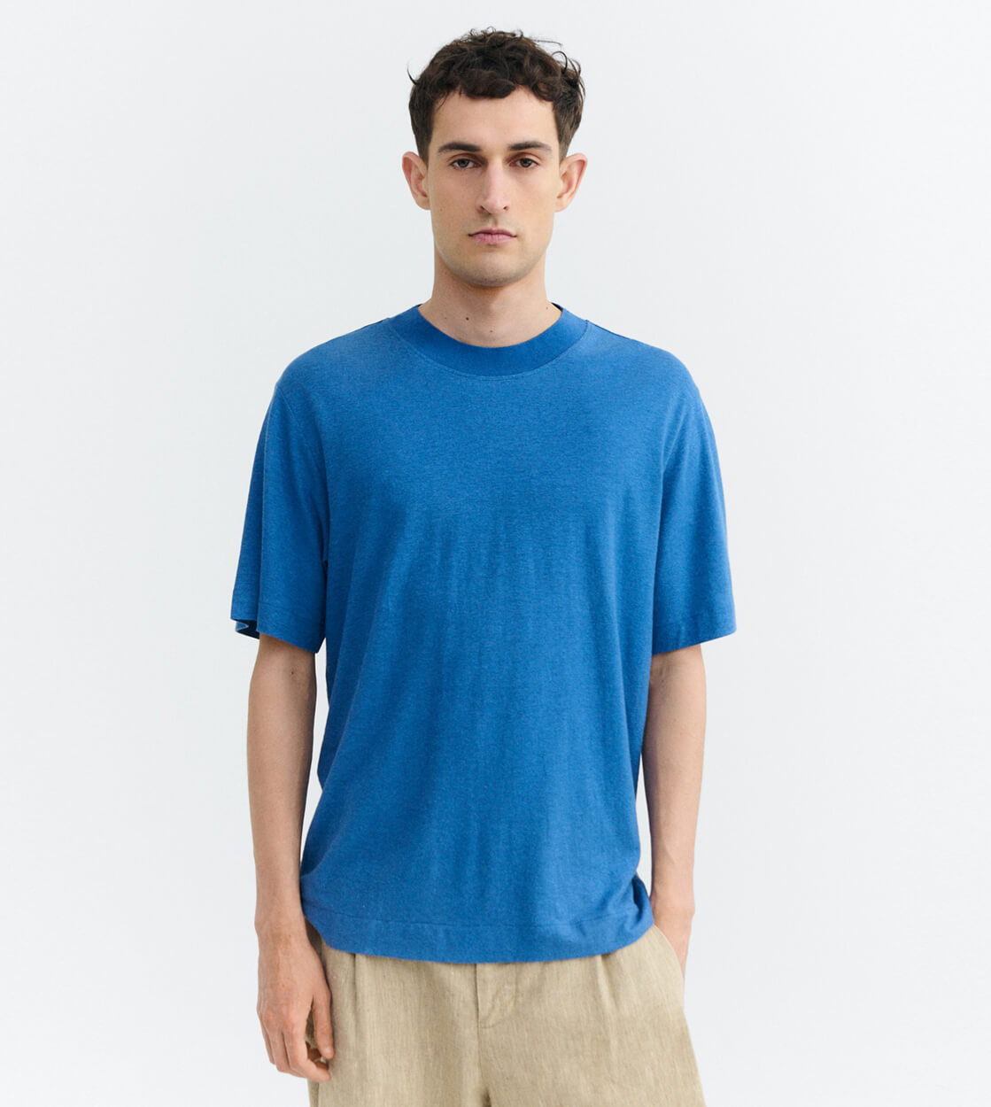Thinking Mu T-Shirt Roy blue cobalt light