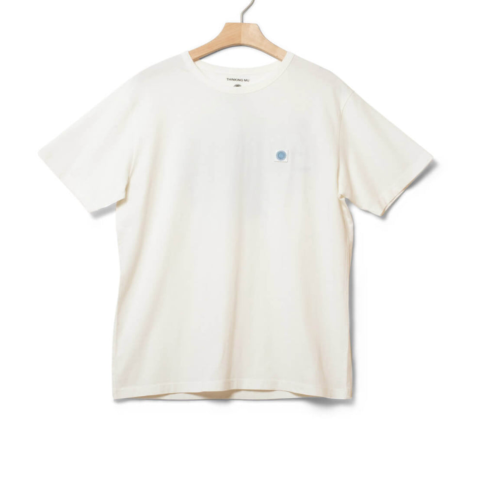 Thinking Mu T-Shirt Sol white indigo