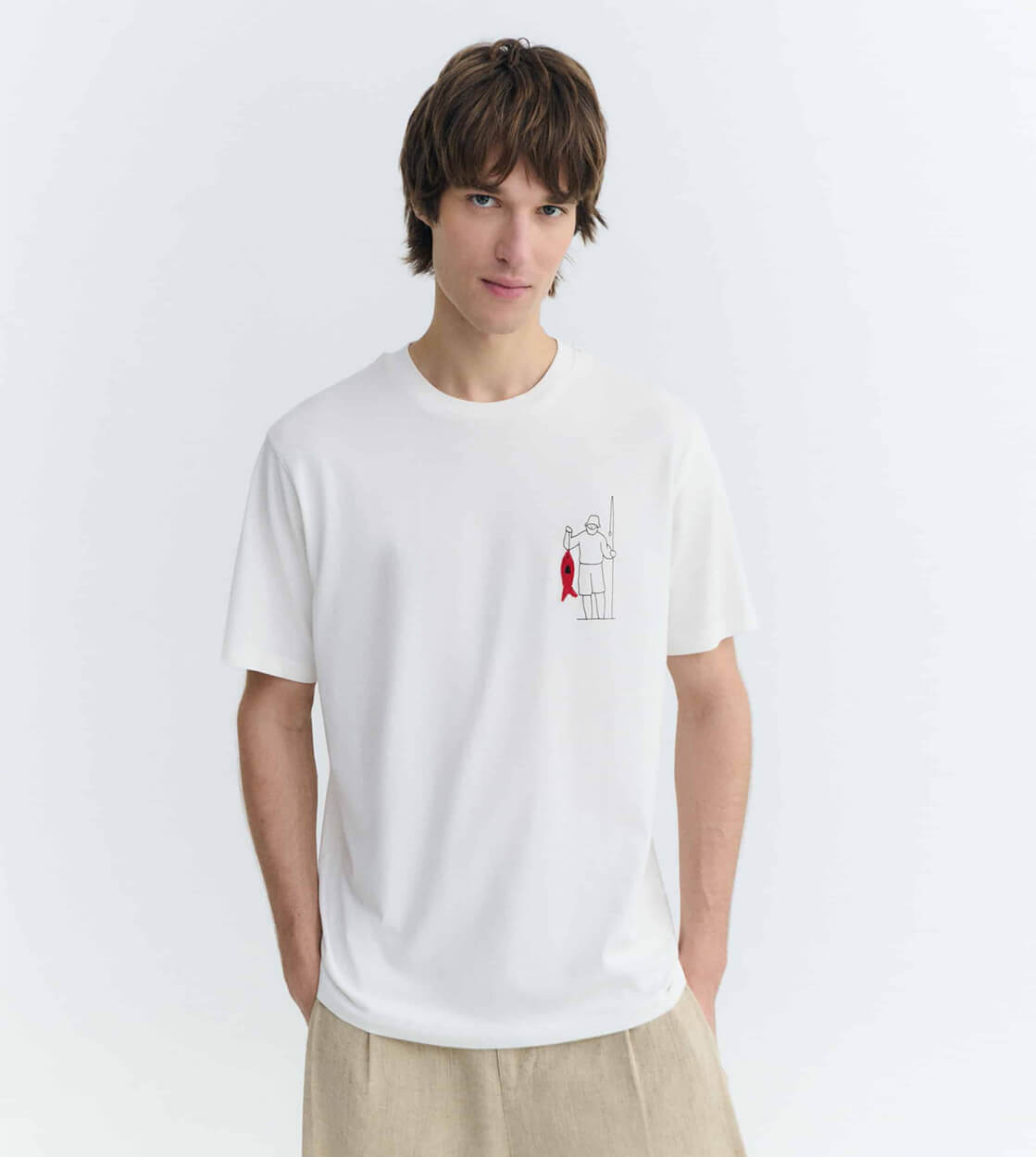 Thinking Mu T-Shirt Zach white