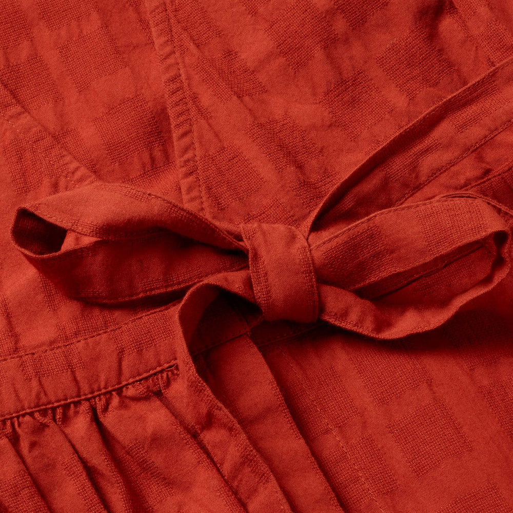 
                      
                        Thinking Mu W Dress Amapola red orangered cuadrito
                      
                    