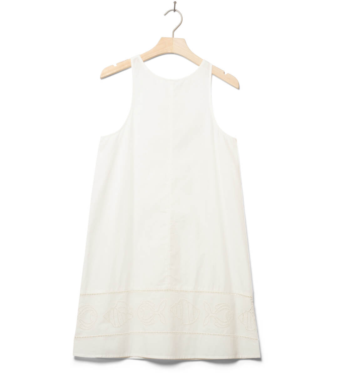 Thinking Mu W Dress Aniela white vainica