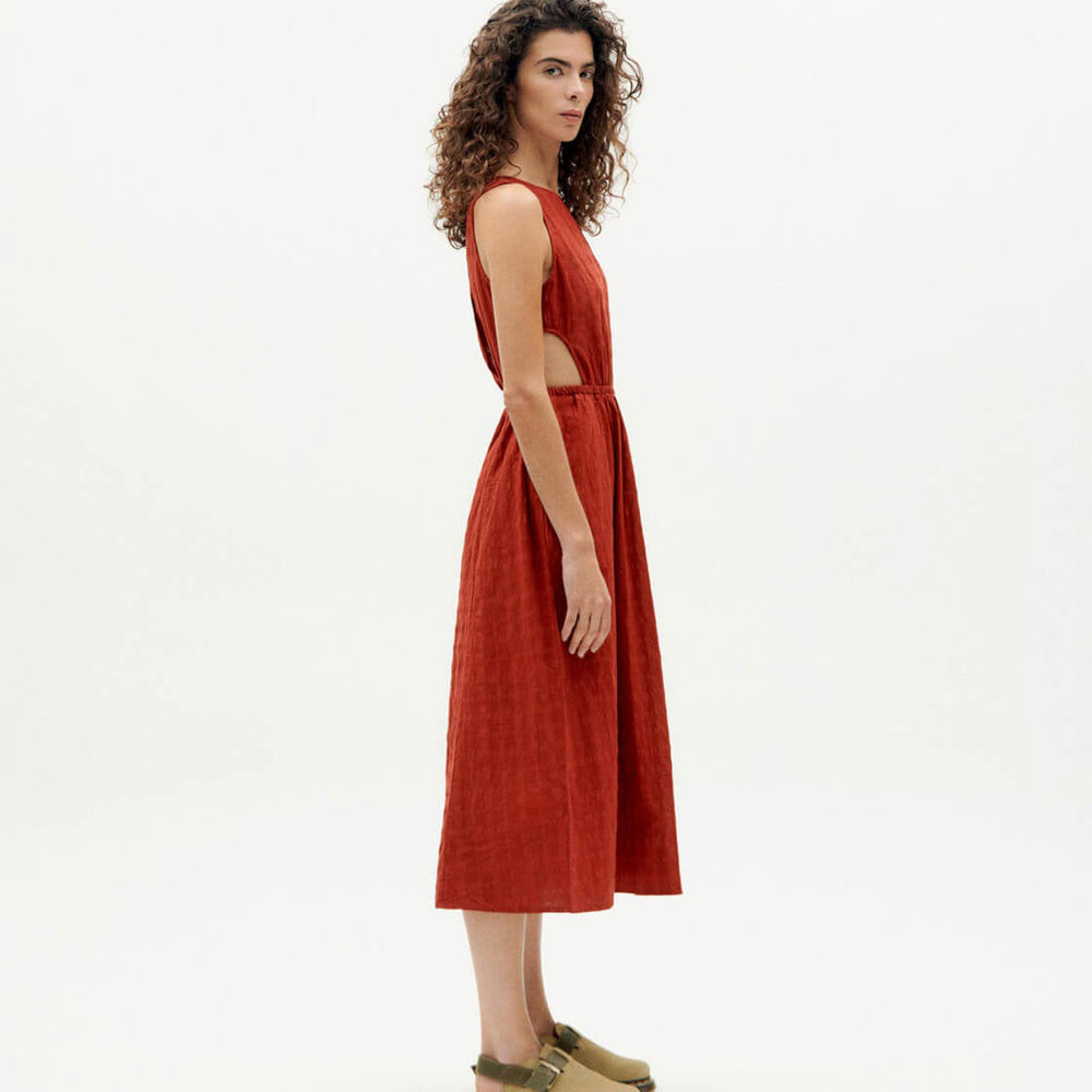 
                      
                        Thinking Mu W Dress Kin red orangered cuadrito
                      
                    