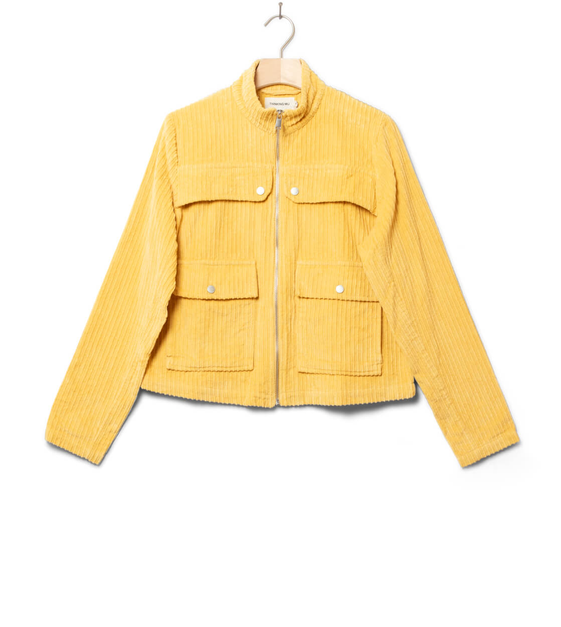 Thinking Mu W Jacket Celia yellow butter