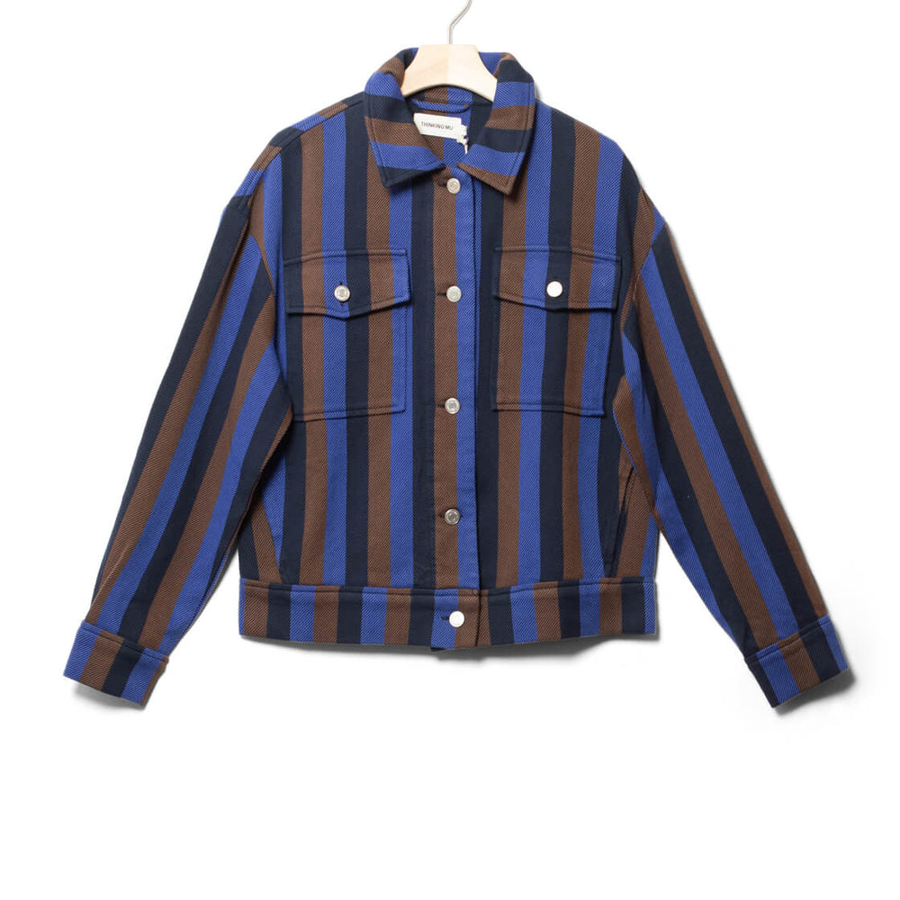 Thinking Mu W Jacket Frans blue totenham blanket