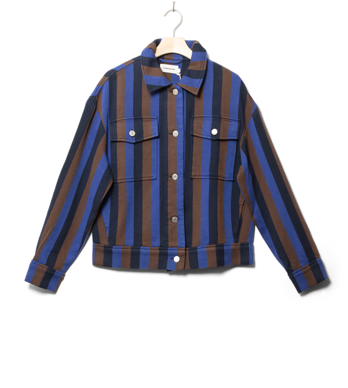 Thinking Mu W Jacket Frans blue totenham blanket