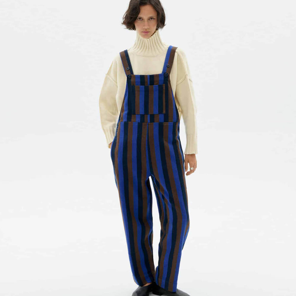 Thinking Mu W Jumpsuit Luz blue totenham blanket