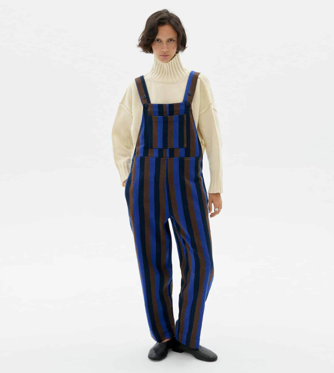 Thinking Mu W Jumpsuit Luz blue totenham blanket