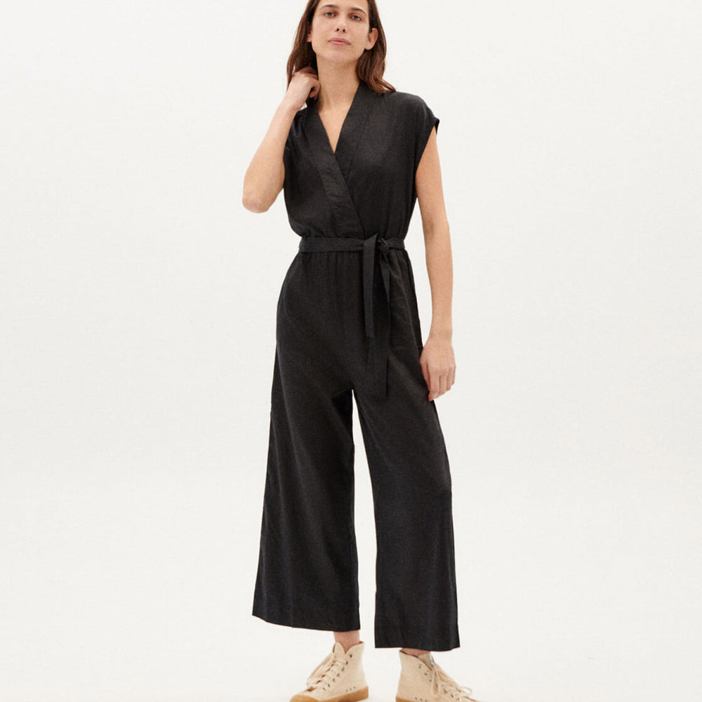 Thinking Mu W Jumpsuit Malawi black