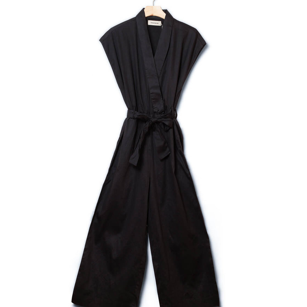 Thinking Mu W Jumpsuit Malawi black