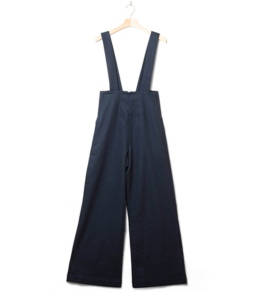 Thinking Mu W Jumpsuit Pia blue blueberry