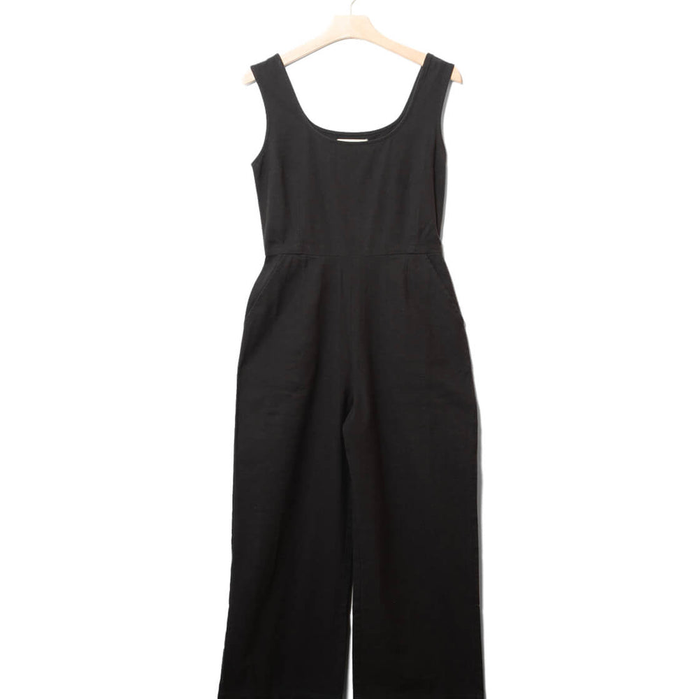 Thinking Mu W Jumpsuit Rafflesia black
