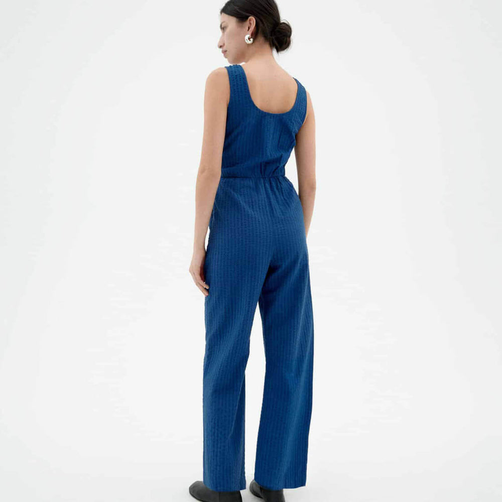 
                      
                        Thinking Mu W Jumpsuit Rafflesia blue cobalt
                      
                    