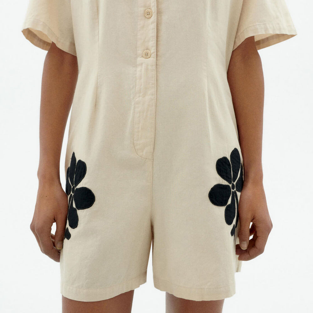 
                      
                        Thinking Mu W Jumpsuit Roberta beige marygold
                      
                    