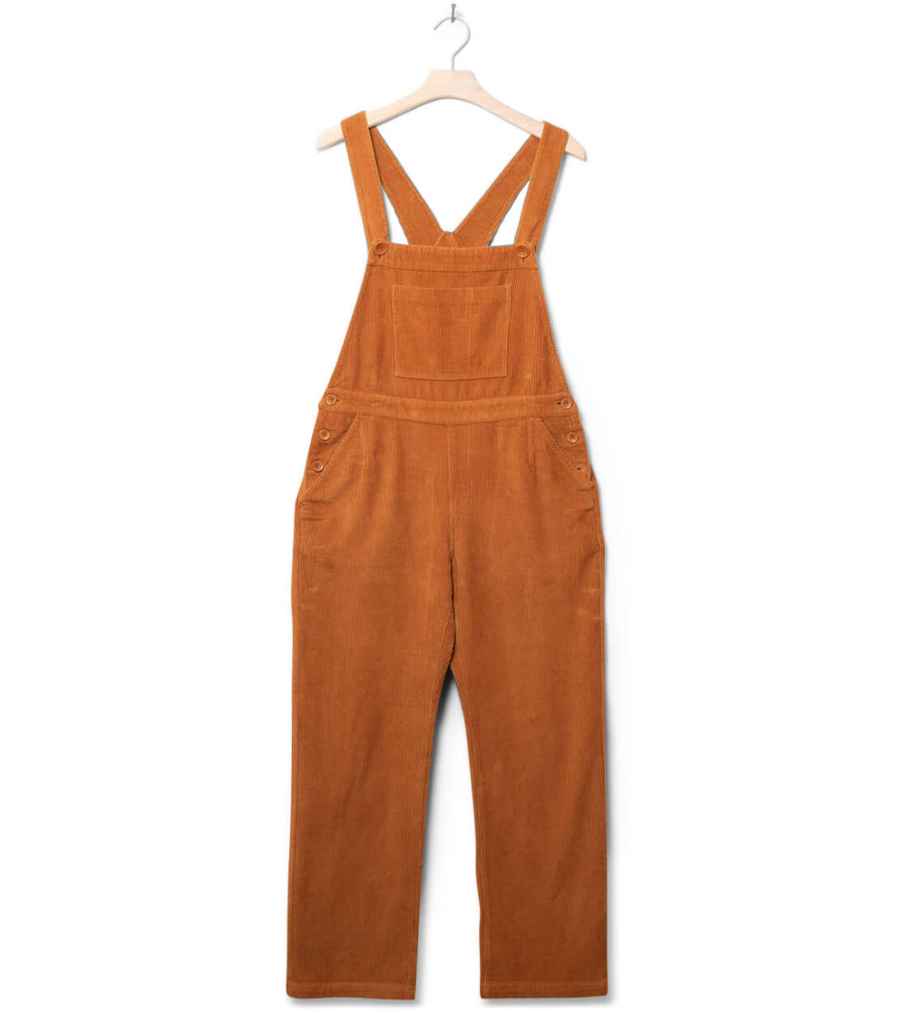Thinking Mu W Jumpsuit Venus brown egypt corduroy
