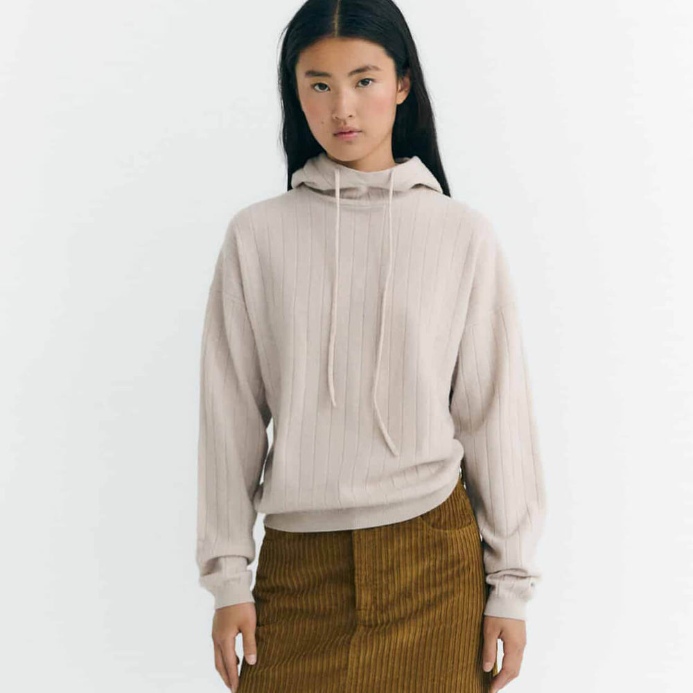 Thinking Mu W Knit Alina beige ecru