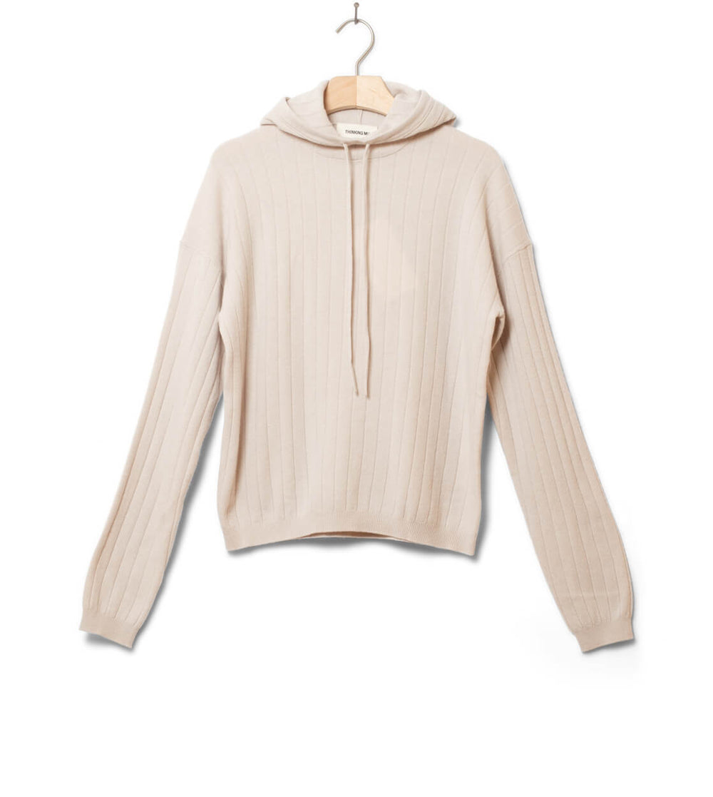 Thinking Mu W Knit Alina beige ecru