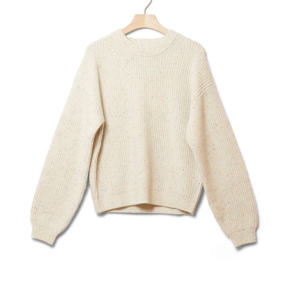 Thinking Mu W Knit Carmen beige ecru