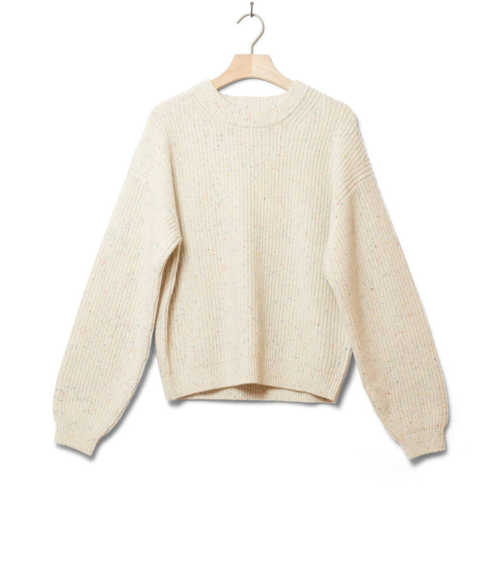 Thinking Mu W Knit Carmen beige ecru