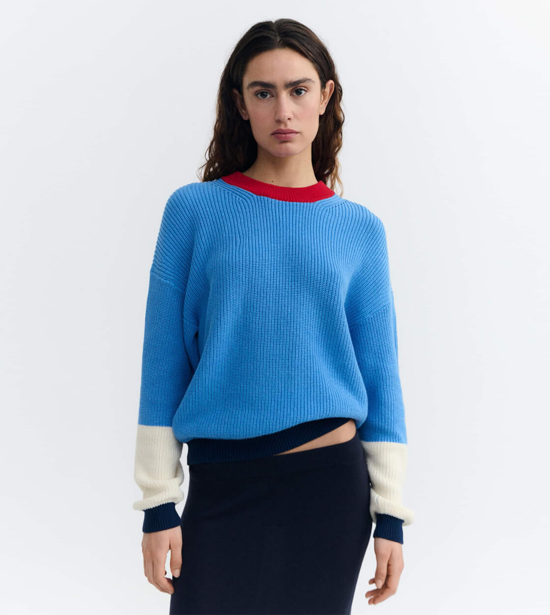 Thinking Mu W Knit Carmen blue multicolor