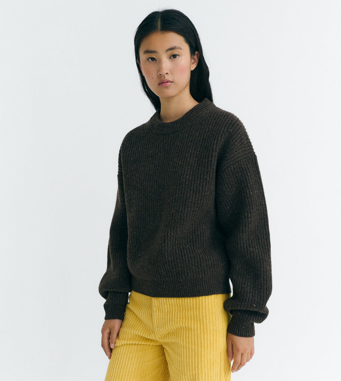 Thinking Mu W Knit Carmen brown