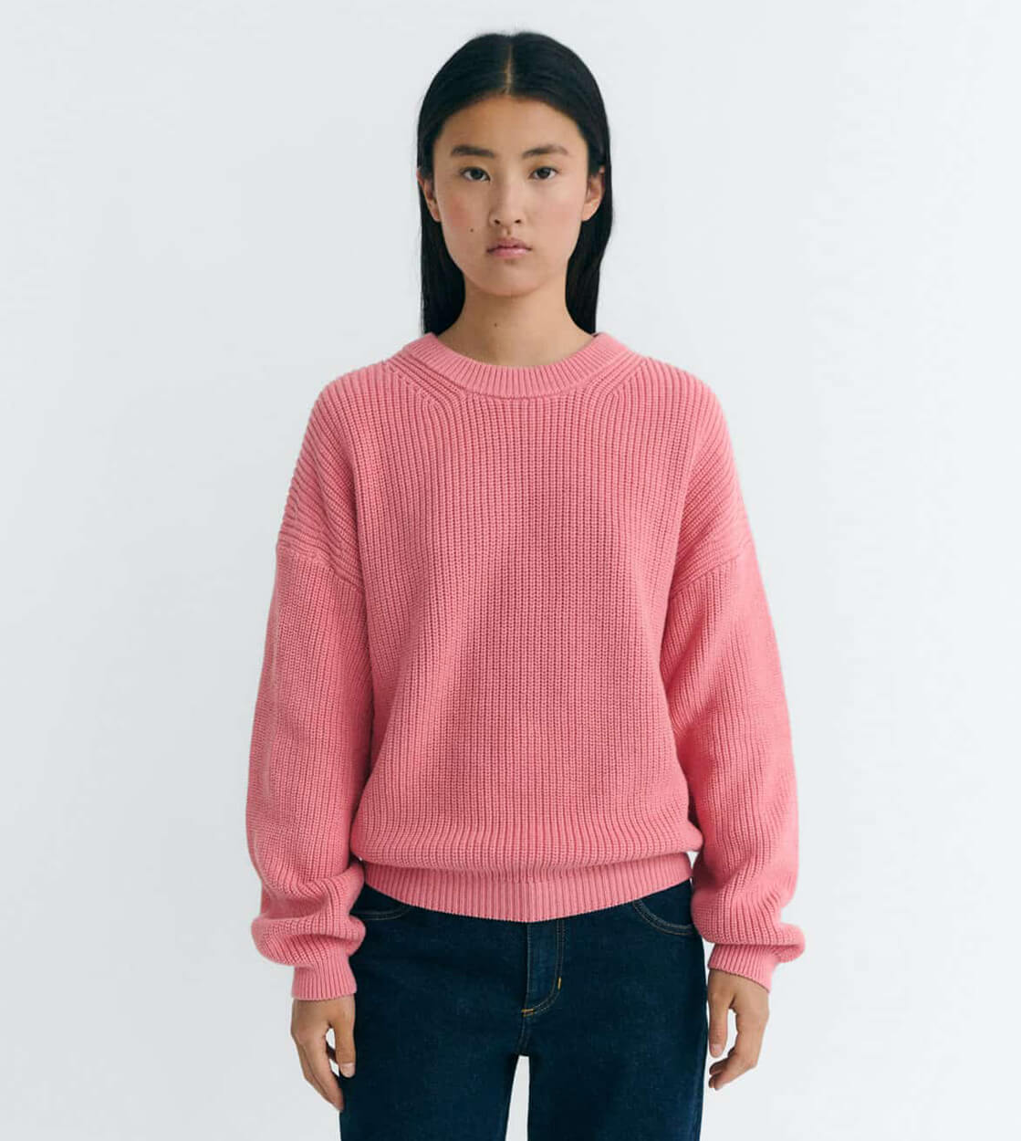 Thinking Mu W Knit Carmen pink coral