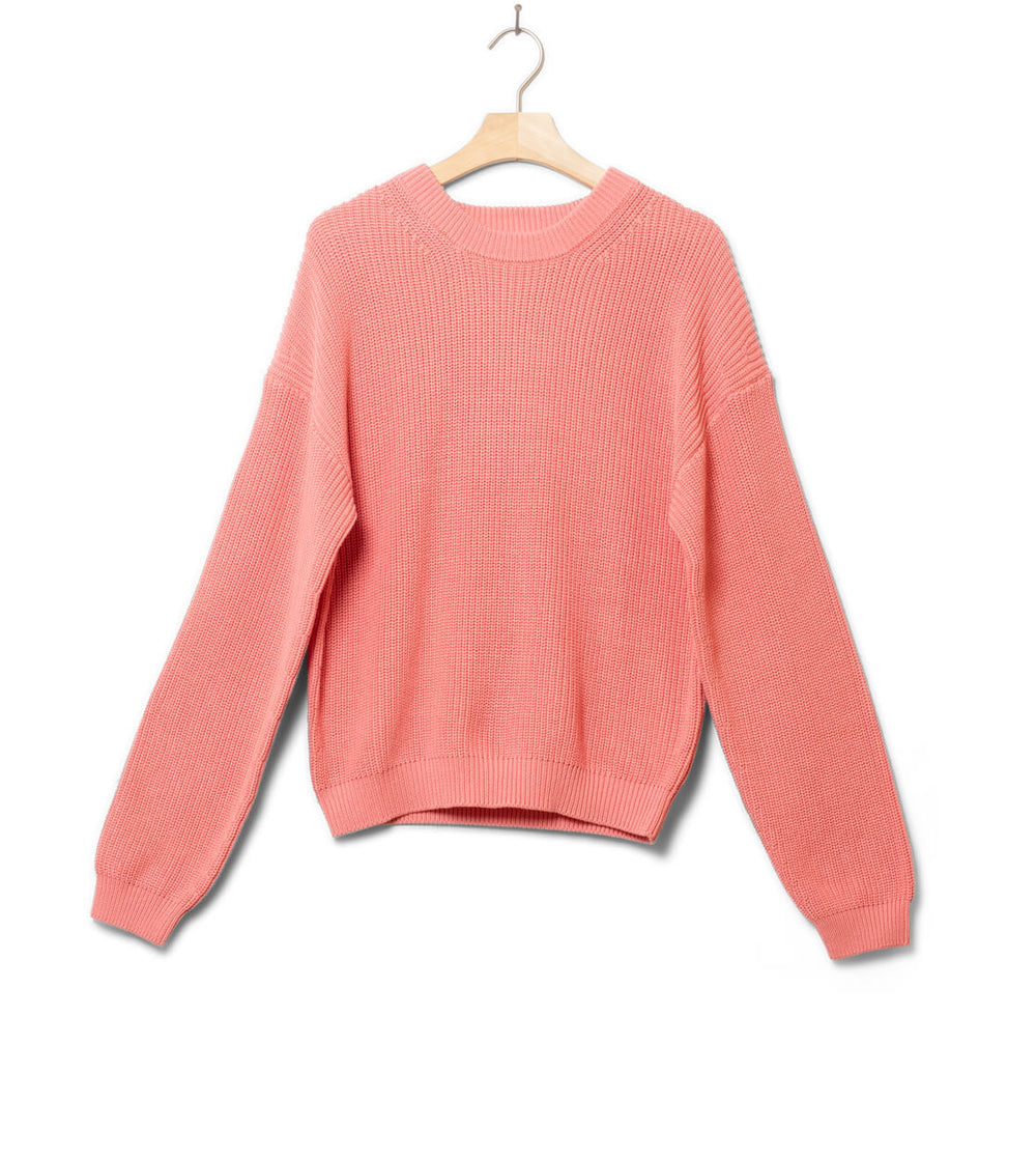 Thinking Mu W Knit Carmen pink coral