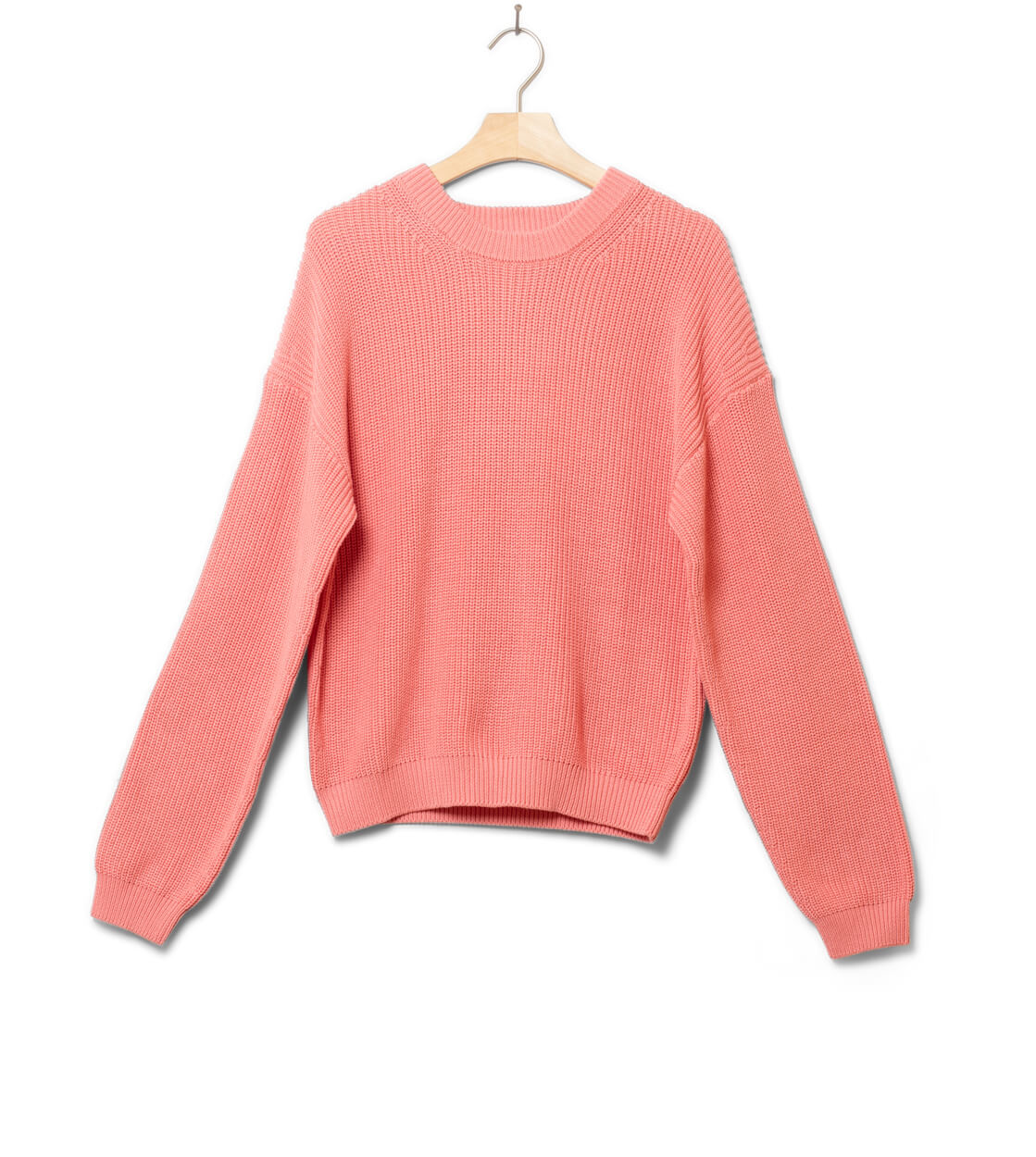 Thinking Mu W Knit Carmen pink coral