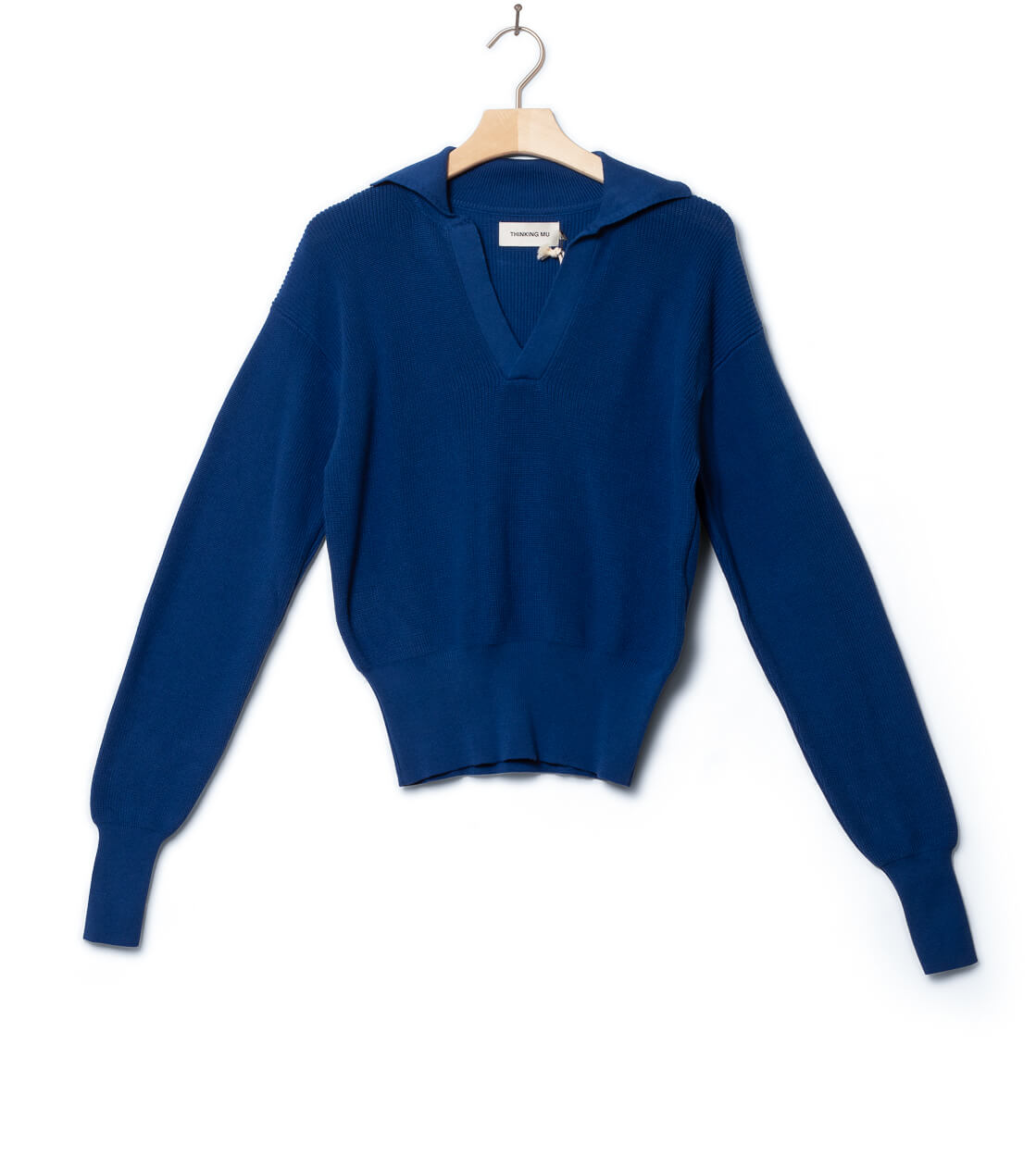 Thinking Mu W Knit Sara blue navy