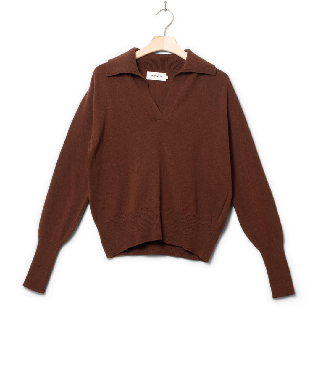 Thinking Mu W Knit Sheena Trash brown