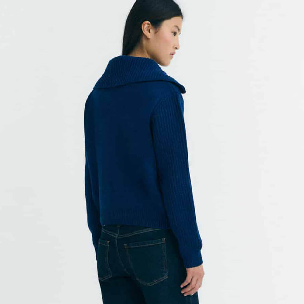 
                      
                        Thinking Mu W Knit Tanit blue indigo
                      
                    