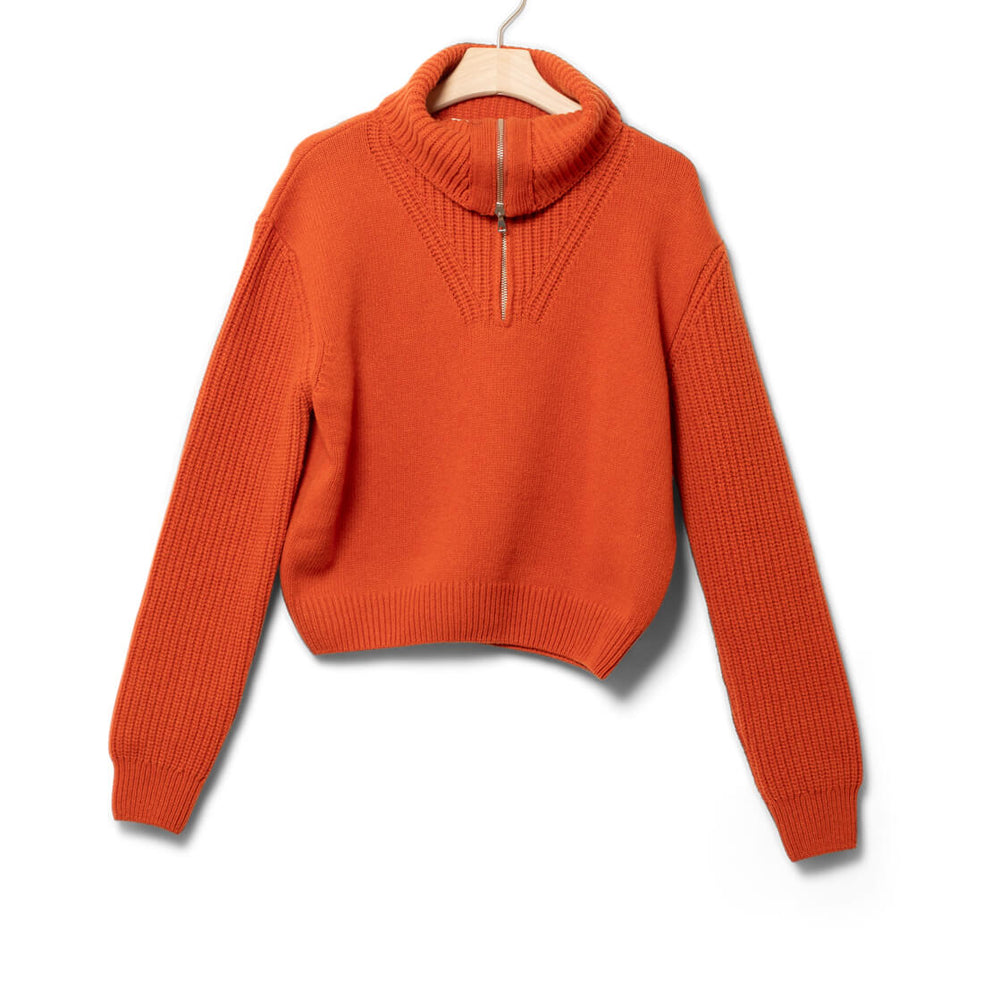 Thinking Mu W Knit Tanit orange apricot