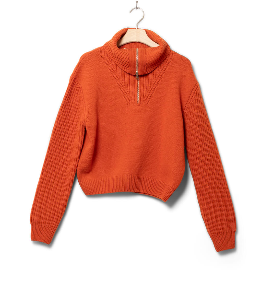 Thinking Mu W Knit Tanit orange apricot