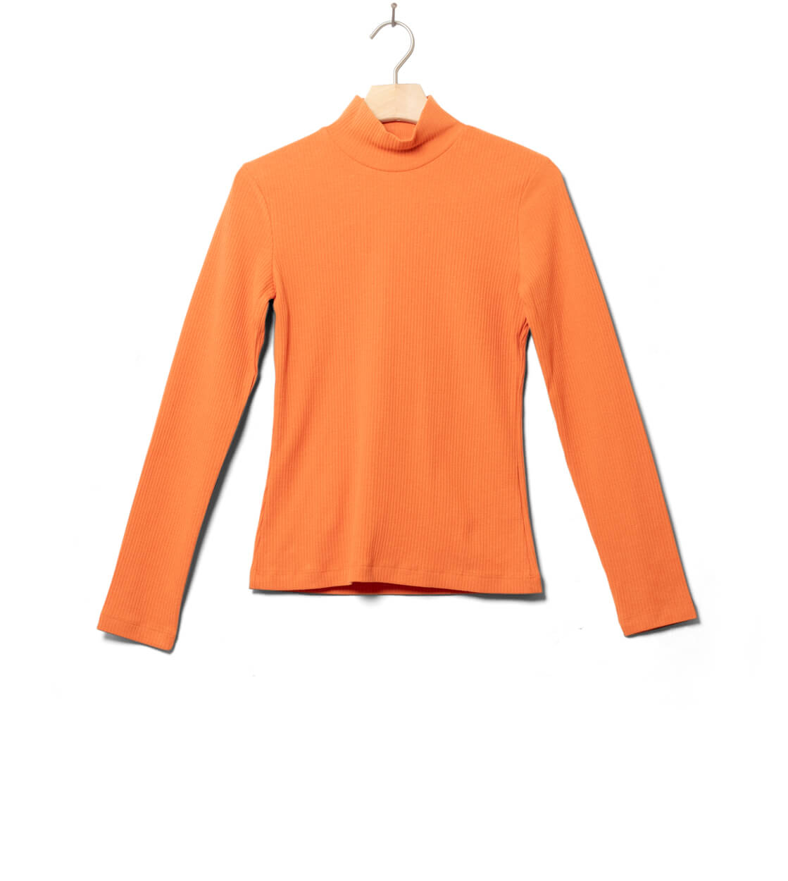 Thinking Mu W Longsleeve Aine Hemp orange apricot