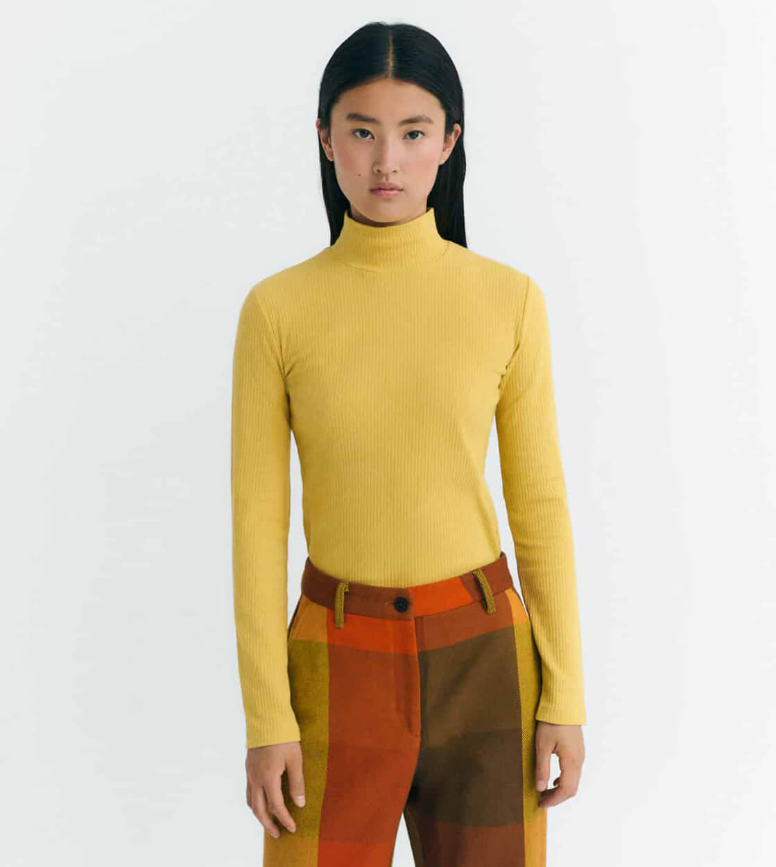 Thinking Mu W Longsleeve Aine Hemp yellow hive
