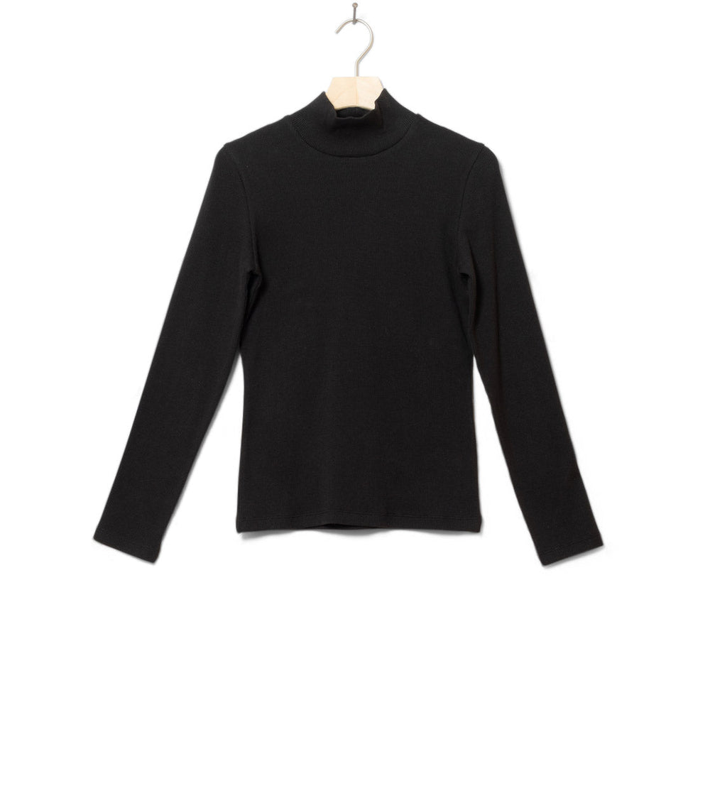 Thinking Mu W Longsleeve Aine Rib black