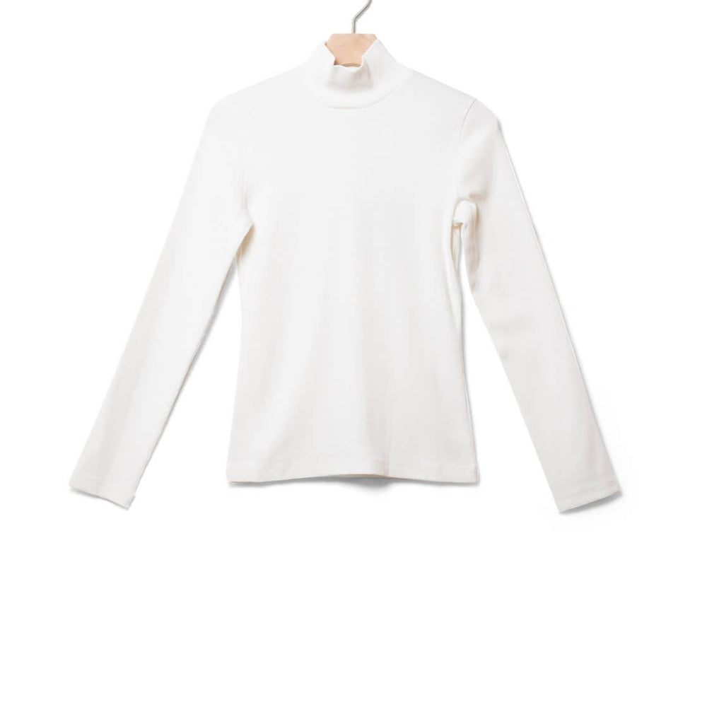 Thinking Mu W Longsleeve Aine white rib