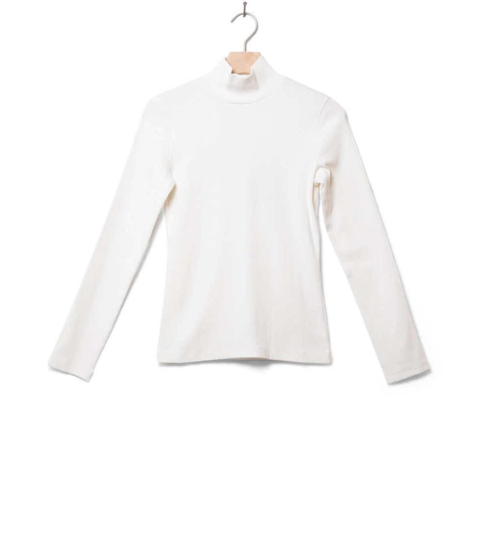 Thinking Mu W Longsleeve Aine white rib