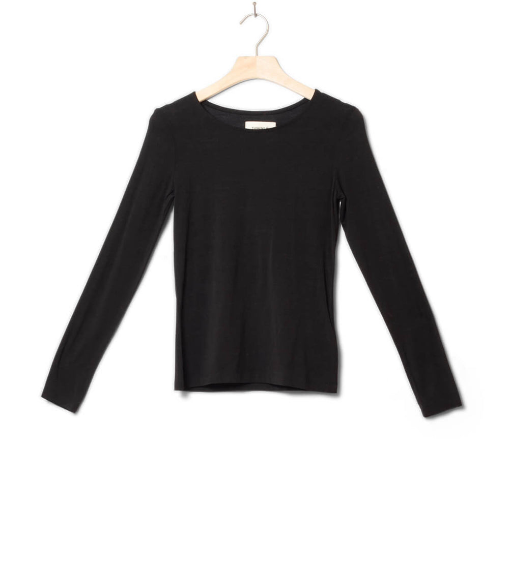 Thinking Mu W Longsleeve Brisa Cachemire black brisa