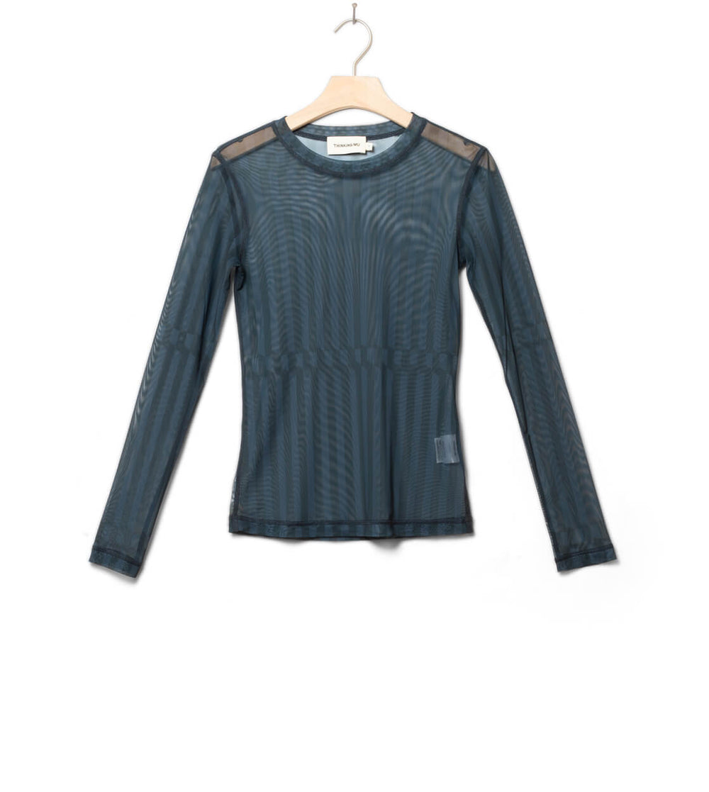 Thinking Mu W Longsleeve Esque blue tere