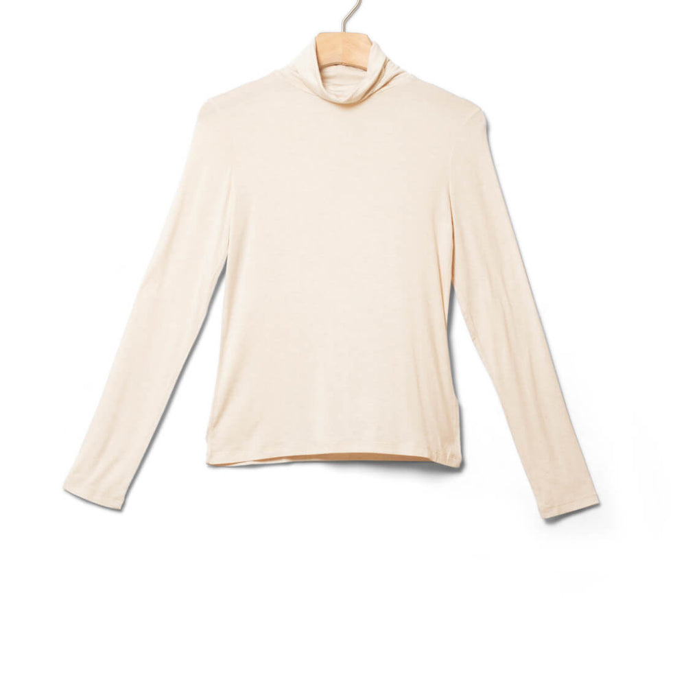 Thinking Mu W Longsleeve Noe Cachemire beige ivory
