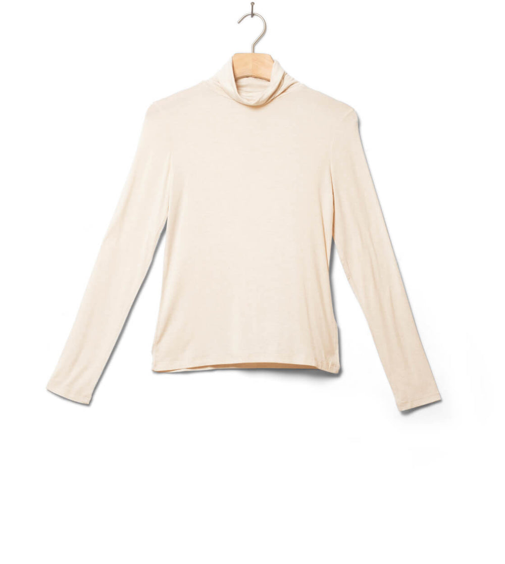 Thinking Mu W Longsleeve Noe Cachemire beige ivory