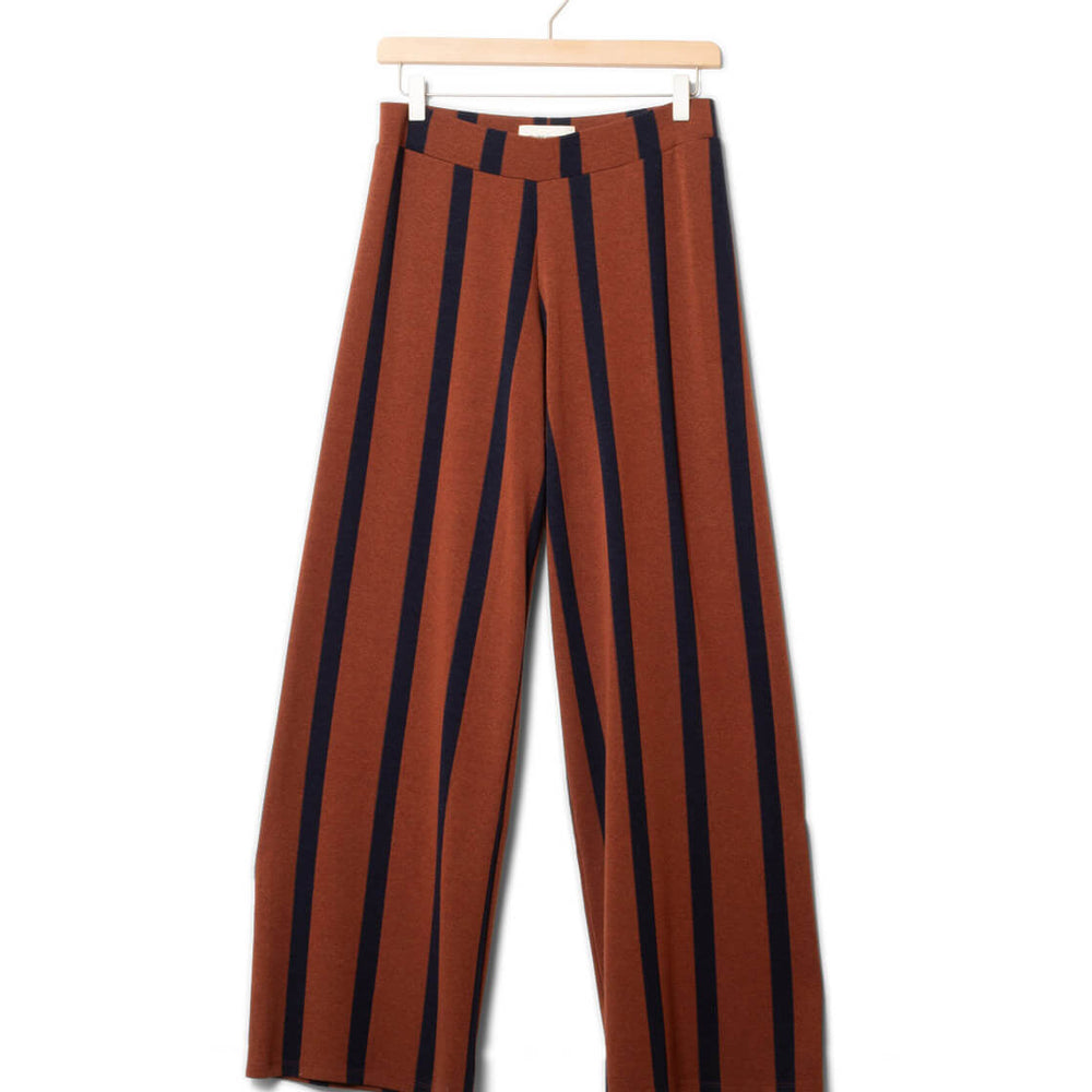 Thinking Mu W Pants Betty brown toasted navy