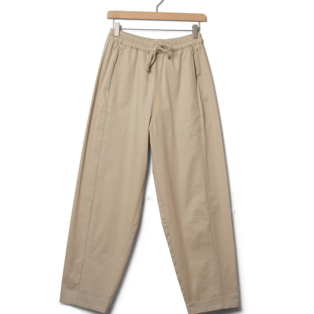 Thinking Mu W Pants Esther beige fog seacell